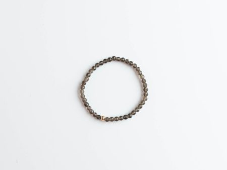 Smokey Quartz Stretchy Bracelet Online Sale