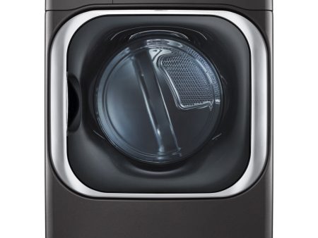 LG 9.0-Cu. Ft. Mega Capacity Smart wi-fi Enabled Front Load Electric Dryer with TurboSteam and Built-In Intelligence (DLEX8900B) on Sale