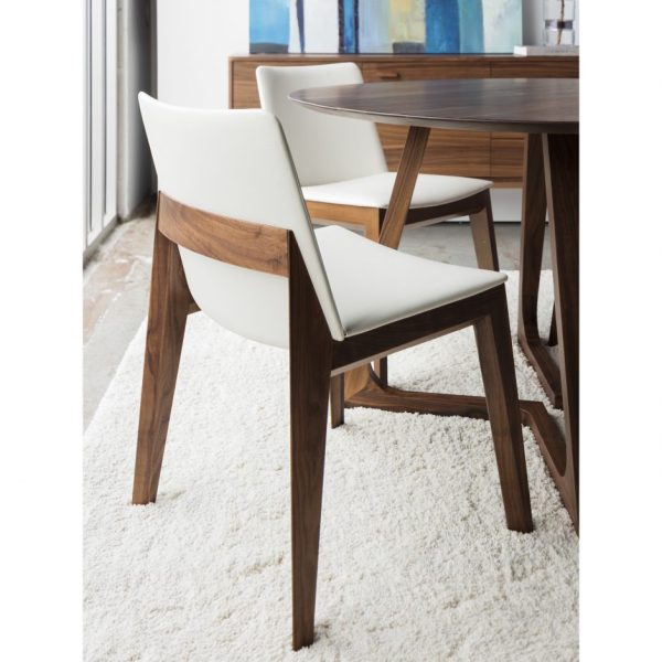 Moe s Deco Collection Set of Two Dining Chairs with Color Options on Sale