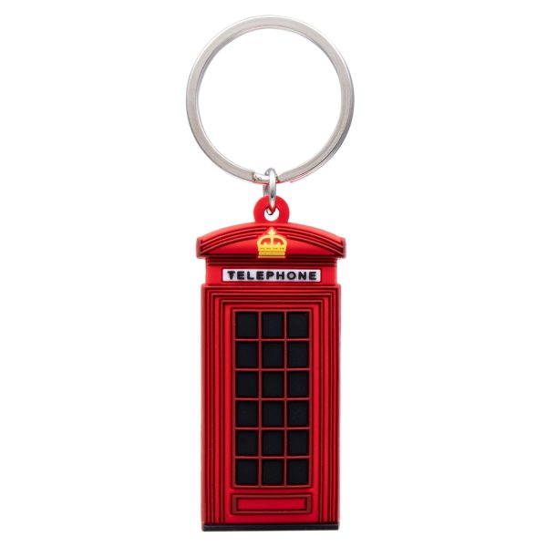 Post Box & Telephone Box Rubber Keyring For Discount