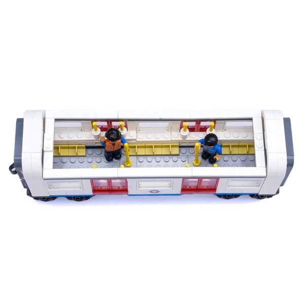 CityBrix London Underground Train Brick Set - Large Discount