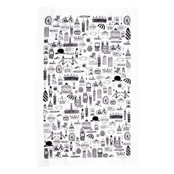 Martha Mitchell British Tea Towel For Sale