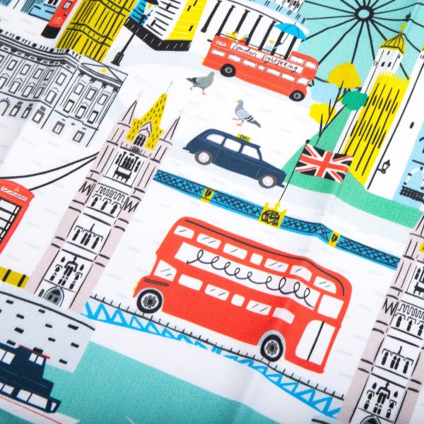 Jessica Hogarth London Skyline Tea Towel Online