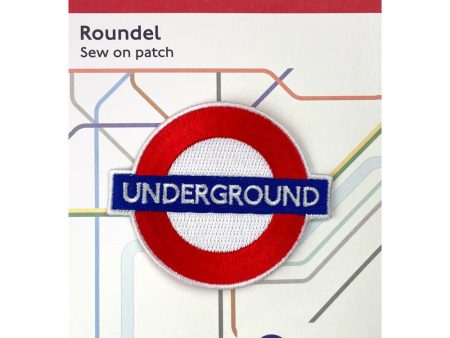 Pawprint Underground Roundel Sew On Patch Online now