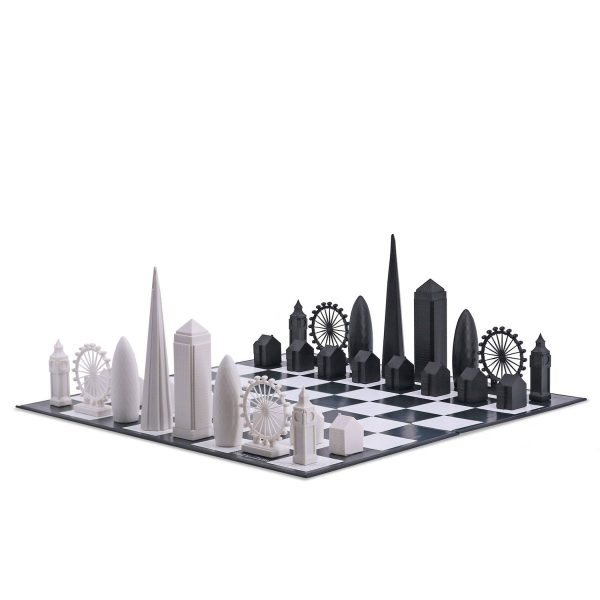 London Skyline Chess Set Fashion