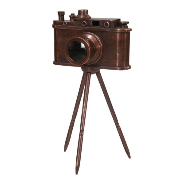 Moe s Shutterbug Table Top Decor in Copper Finish Supply