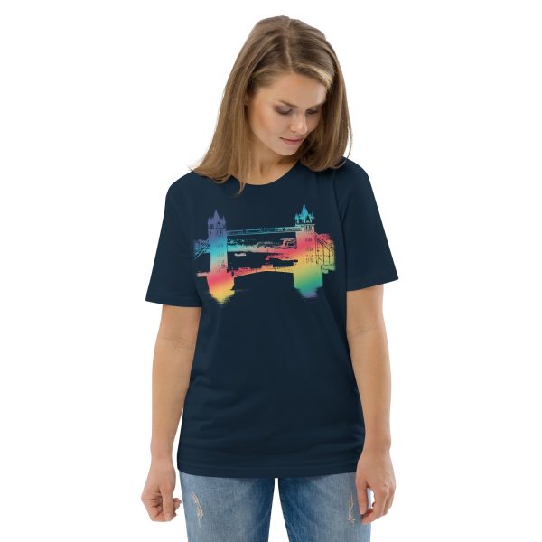 Tower Bridge Rainbow - Organic Cotton T-Shirt Online