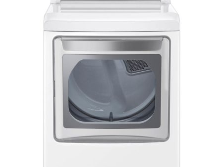 LG 27 in. Smart Wi-Fi Enabled Gas Steam Dryer White (DLGX7901WE) Sale