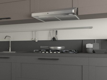 Faber Levante II Under Cabinet Range Hood With Size Options In Stainless Steel on Sale