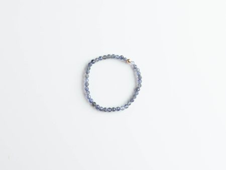 Blue Lolite Stretchy Bracelet Online Sale