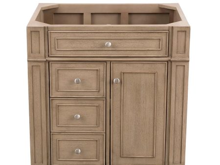 James Martin Vanities Bristol Collection 30 in. Single Vanity in Whitewashed Walnut, Cabinet Only Online now