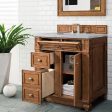 James Martin Vanities Bristol Collection 30 in. Single Vanity in Saddle Brown with Countertop Options on Sale