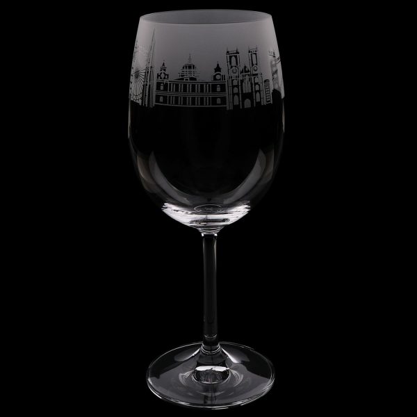 London Skyline Milford Wine Glass Discount