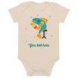 Personalised Custom Text - Baby Bodysuit - London Doodles - Fish & Chips Online Sale