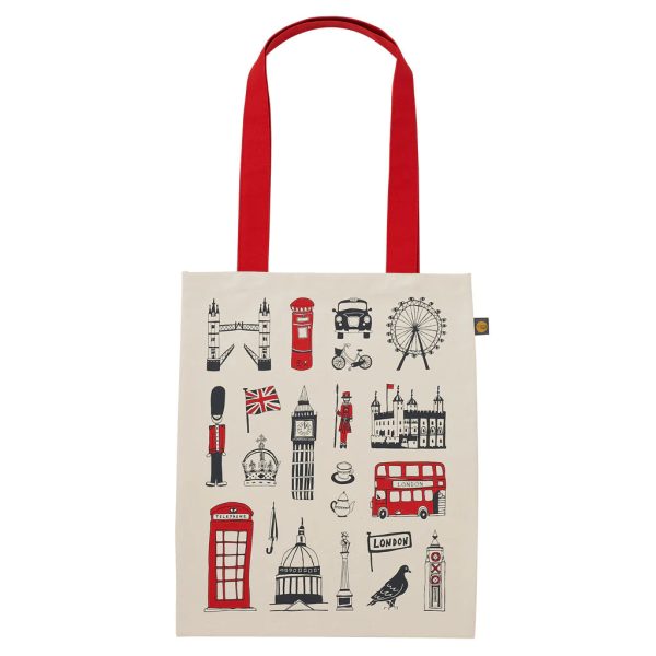 Big Smoke London Canvas Bag by Victoria Eggs For Discount