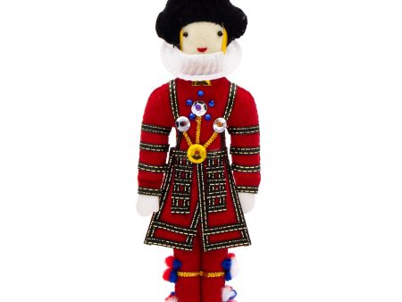 Beefeater Guard Stitched Christmas Decoration Online