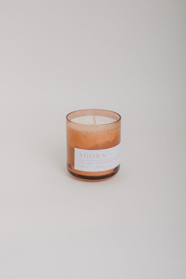 Candle - Salt + Linen Online