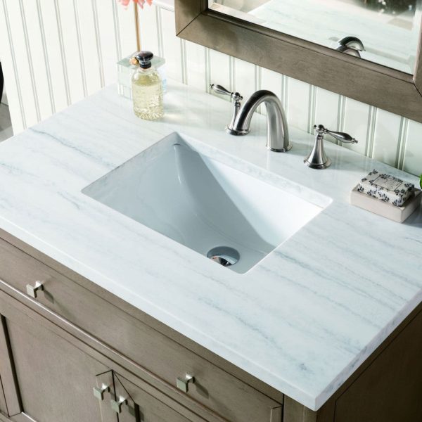 James Martin Vanities Chicago Collection 36 in. Single Vanity in Whitewashed Walnut with Countertop Options on Sale