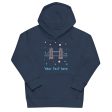 Personalised Custom Text - Kids Eco Hoodie - London Doodles - Tower Bridge Online