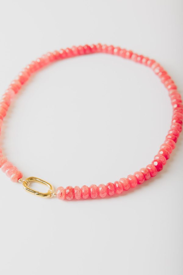 Candy Necklace - Watermelon Jade Online Sale