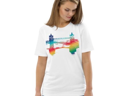 Tower Bridge Rainbow - Organic Cotton T-Shirt Online