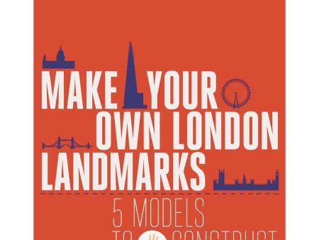 Make Your Own London Landmarks Book - 5 Models To Construct Hot on Sale