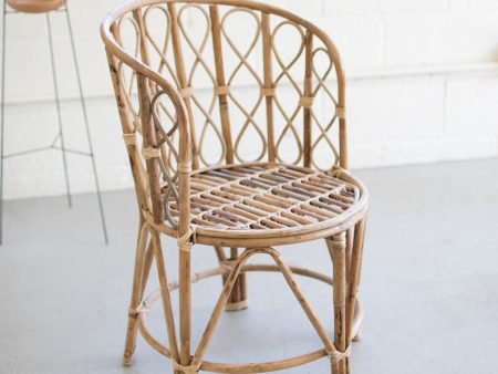 Kalalou Circular Bamboo Chair (Set of 2) Sale