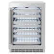 ZLINE 24 in. Touchstone Dual Zone 44 Bottle Wine Cooler With Stainless Steel Glass Door (RWDO-GS-24) Online