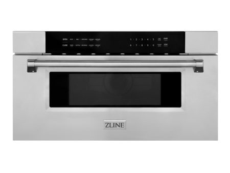 ZLINE 30 in. 1.2 cu. ft. Stainless Steel Built-In Microwave Drawer (MWD-30) Hot on Sale