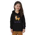 Personalised Custom Text - Kids Eco Hoodie - London Doodles - Royal Corgi Online