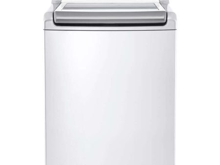 LG 27 in. Top Load Washer with TurboWash in White 5 cu. ft. (WT7300CW) Cheap