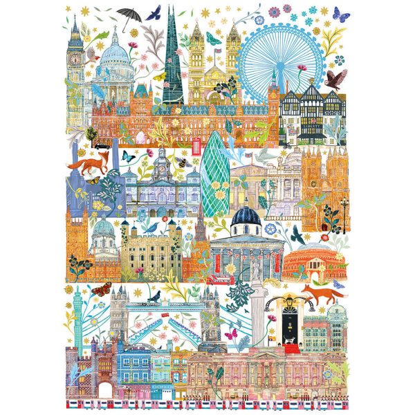 Gibsons London Skyline 1000 Piece Puzzle - Josie Shenoy Online Sale