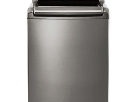 LG 27 in. Top Load Washer with TurboWash in Graphite Steel 5 cu. ft. (WT7300CV) Hot on Sale