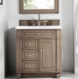 James Martin Vanities Bristol Collection 30 in. Single Vanity in Whitewashed Walnut with Countertop Options Online now