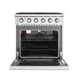 Empava 30 In. Pro-Style Freestanding Gas on Gas Range in Stainless Steel (30GR10) Online Sale