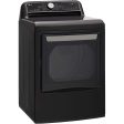 LG 27 in. Smart wi-fi Enabled Gas Dryer with TurboSteam In Black Steel 7.3 cu. ft. (DLGX7901BE) Discount