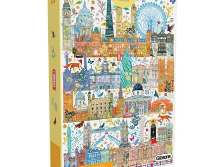 Gibsons London Skyline 1000 Piece Puzzle - Josie Shenoy Online Sale