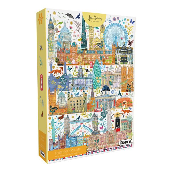 Gibsons London Skyline 1000 Piece Puzzle - Josie Shenoy Online Sale