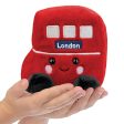 Palm Pals Bertie Red Bus Soft Toy For Sale