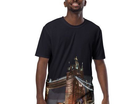 Tower Bridge at Night - All Over Print - T-Shirt Fashion