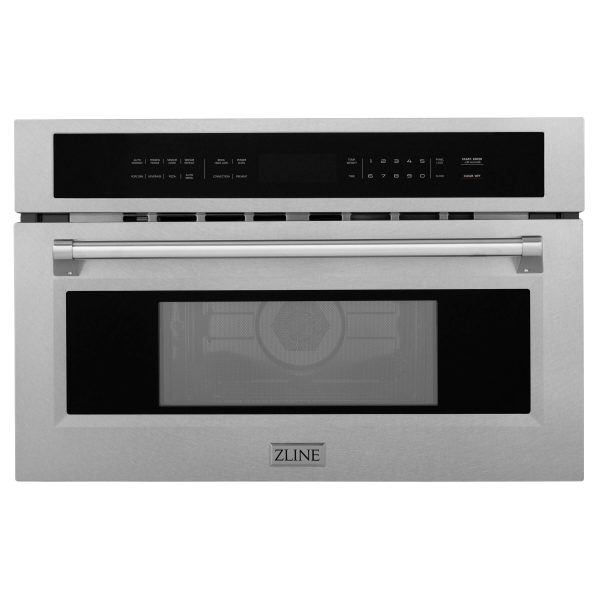 ZLINE 30 in. 1.6 cu ft. Built-in Convection Microwave Oven in Fingerprint Resistant Stainless Steel (MWO-30-SS) Online now