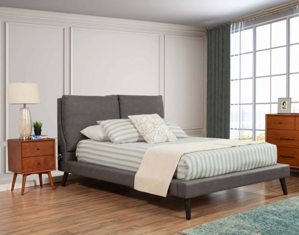 Alpine Gabriela Standard King Platform Bed Online Sale