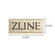 ZLINE Autograph Edition Badge Sample in Polished Gold For Discount