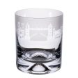 London Skyline Milford Glass Whisky Tumbler Online Sale