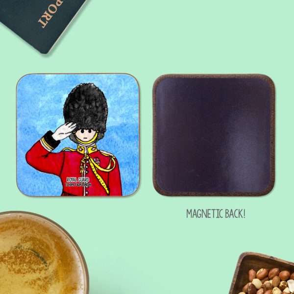 To Home From London - Magnetic Coaster - Royal Guard Online now