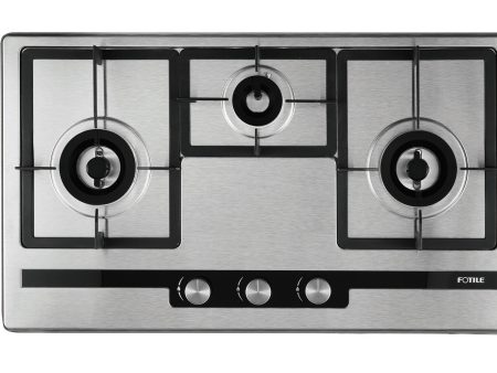 Fotile EPS Series 31 in. Cooktop with 3 Sealed Burners in Stainless Steel (GAS78307) Discount