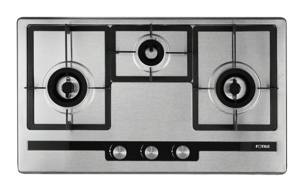 Fotile EPS Series 31 in. Cooktop with 3 Sealed Burners in Stainless Steel (GAS78307) Discount