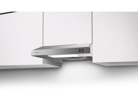 Faber Levante E Under Cabinet Range Hood With Size Options in Stainless Steel Fashion