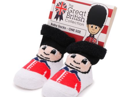 Baby Brit Royal Guard Bootie Socks Online Sale