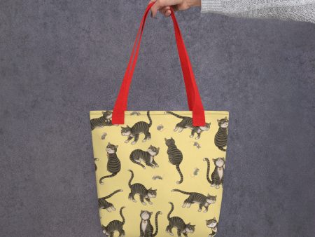 The Tower Bridge Cat - All-Over Print - Tote Bag Sale